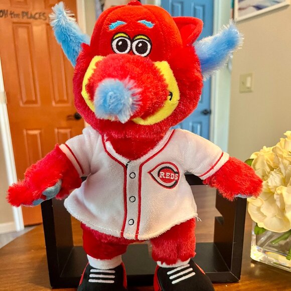 Cincinnati Reds Baseball Mascot "Gapper" Genuine Merchandise FOCO 7" Tall - Picture 1 of 6